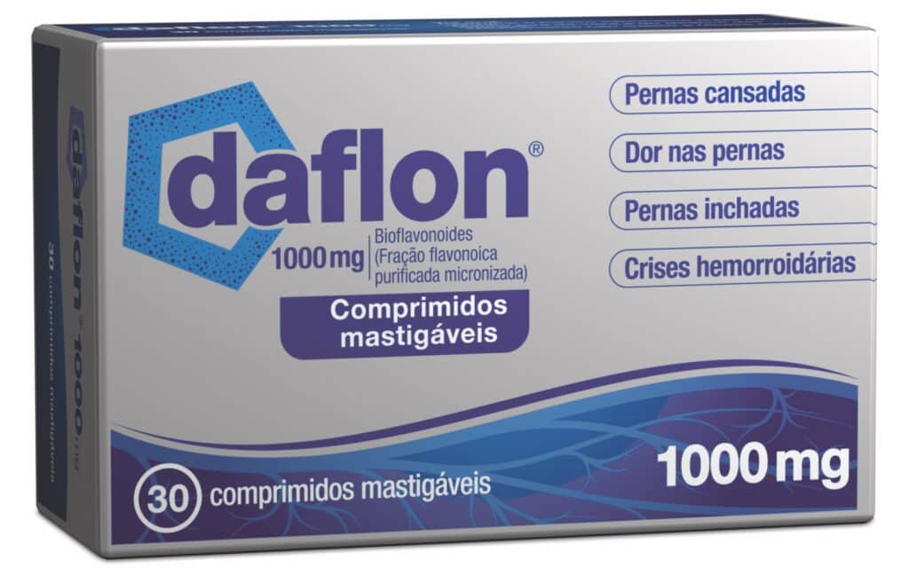 Daflon 1000, 1000 mg x 30 comp rev - A Minha Farmácia Online